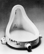 Marcel Duchamp, Fountain, 1917, ceramic 